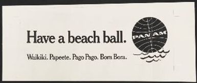 Have a beach ball.