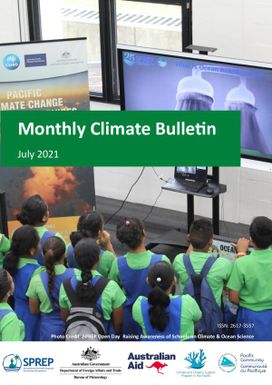 COSPPac Monthly Climate Bulletin, July 2021.