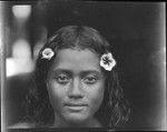 Portrait of young girl, Sikaiana