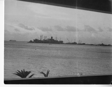 Ships at Kwajalein
