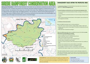 Sirebe rainforest conservation area