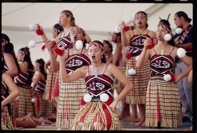 Auckland Secondary Schools Māori and Pacific Islands Cultural Festival. Te Wharekura o Hoana Waititi