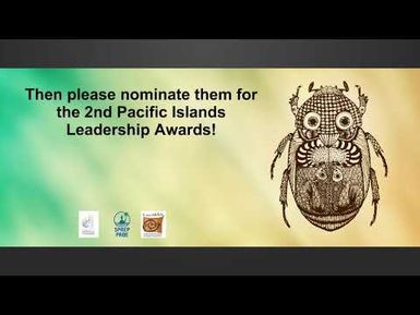 Pacific Islands Environment Leadership Awards (PIELA)!