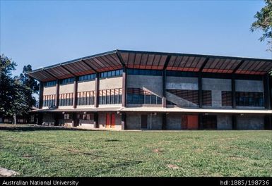 Tonga - building in a field