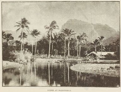 Scene at Rarotonga