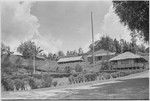 Tabibuga patrol post: government buildings and parade grounds with flag pole