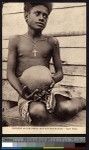 A young Buka man, Papua New Guinea, ca.1900-1930