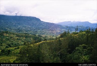 Kerowagi - Kewamugl, seen from mountains
