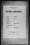 Patrol Reports. Western District, Emeti, 1968 - 1969