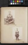 [Two images of] the belle of the village, Samoa, [c1880 to 1889]