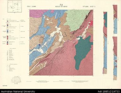 Fiji, Viti Levu, Geology of Keiyasi, GS 300, Sheet 11, 1:50 000