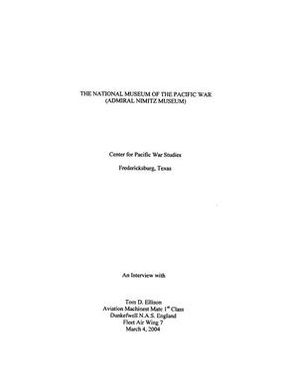 Oral History Interview with Tom Ellison, March 2, 2004