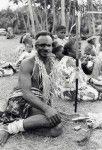 A dancer, after the show, Mou, Lifou island