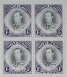 Stamps: Niue and Cook Islands One Shilling