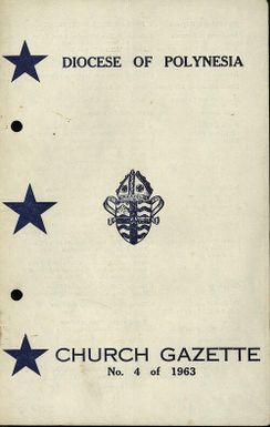 Church Gazette, Polynesia: 1963 No4