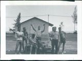 3rd Platoon party, Bellows AFB, Hawaii, 1965