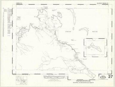 Milinch of ... : fourmil of ... (27 - Fourmil of Bougainville South - Milinch of Kieta SE)