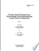 Pacific island flying foxes : proceedings of an international conservation conference