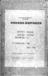 Patrol Reports. Madang District, Madang, 1949 - 1951