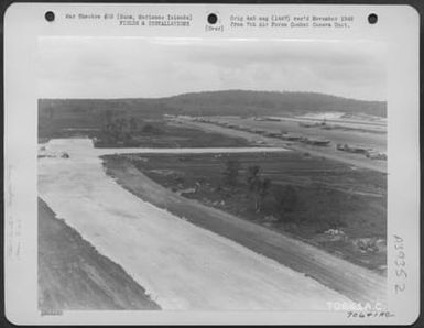 Panorama Of Agana Filed On Guam, Marianas Islands Taken 5 November 1944. (U.S. Air Force Number 70641AC)