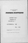Patrol Reports. Gulf District, Ihu, 1965-1966
