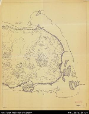 Fiji, Rotuma Island, Topographic, Sheet 3, 1964, 1:7 920