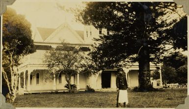Royal Palace, Nuku'aloafa, Tonga, 1928