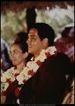 William Cravens and his wife at the Polynesian Cultural Center