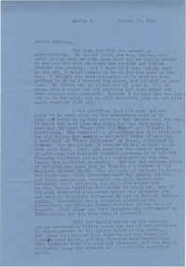 Letter 1 from Sidney Jennings Legendre, August 10, 1942