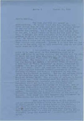 Letter 1 from Sidney Jennings Legendre, August 10, 1942