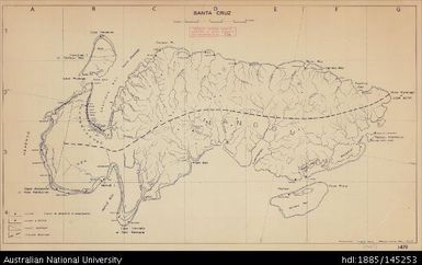 Solomon Islands, Santa Cruz, 1968?, 1:63 360