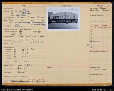 Ryan Hotel Lismore card 5 side 2