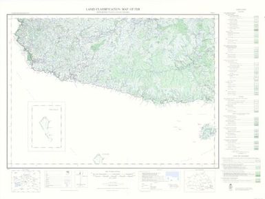 The soil resources of the Fiji Islands: Land classification map of Fiji (1:126,720), sheet 6 (Sheet 3.6)