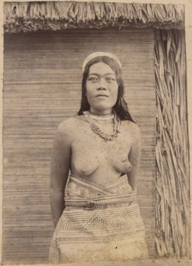 Majuro woman, 1886