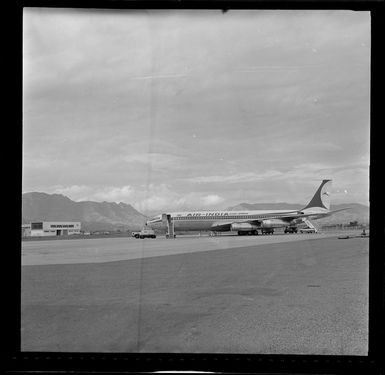 Air India aeroplane at Nadi Airport, Fiji