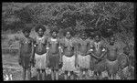 Women and children of coastal village near Yule Island, possibly Mekeo