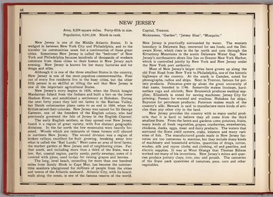 (Text Page) New Jersey.