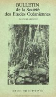 Bulletin de la Société des Études Océaniennes numéro 183