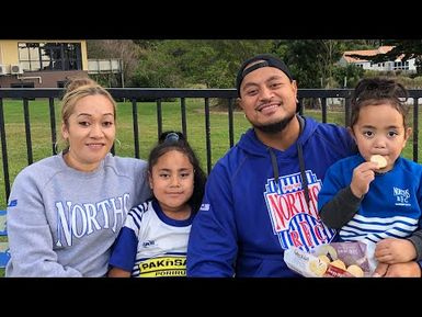 Samoan family embracing Autism Acceptance Awareness Month