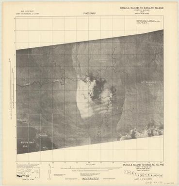 [Papua New Guinea 1:30,000 photomap] (Mugula Island to Basilaki Island 6)