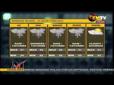 NATIONAL EMTV NEWS | 6PM | SUNDAY 29th DECEMBER, 2024
