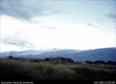 View of the landscape