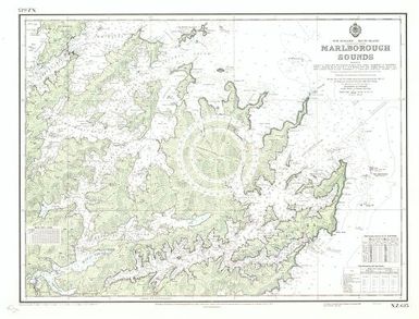 [New Zealand hydrographic charts]: New Zealand - South Island. Marlborough Sounds. (Sheet 615)