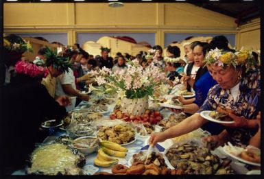 Banquet at a hair-cutting ceremony