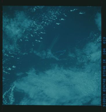 S48-104-019 - STS-048 - Color Infrared Earth observations taken during the STS-48 mission