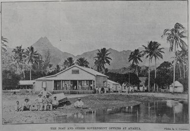 The post and other Government Offices at Avarua