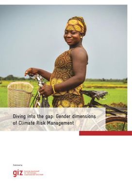 Diving into the Gap: Gender Dimensions of Climate Risk Management