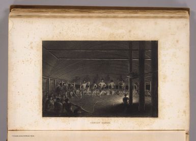 Samoan Dance. Drawn by A.T. Agate. A. Jones sc. (Philadelphia: Lea & Blanchard. 1845)