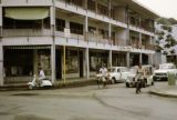 French Polynesia, street scene in Papeete shopping district