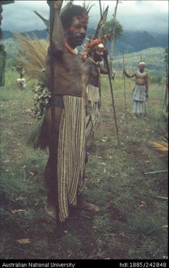 Males in traditional dress